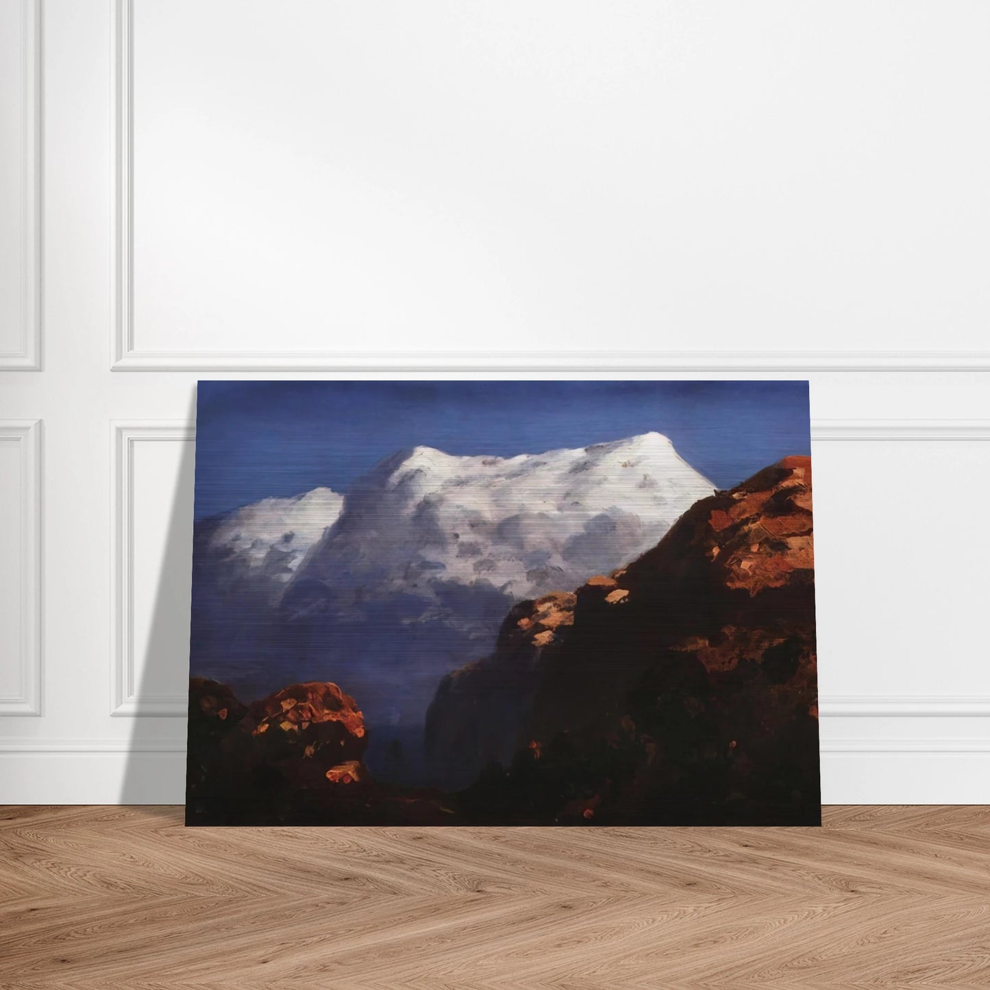 Mountains - Arkhyp Kuindzhi Brushed Aluminum Print - 70x100 cm / 28x40 inches | Arkhyp Kuindzhi Aluminum Print | Arkhyp Kuindzhi Prints