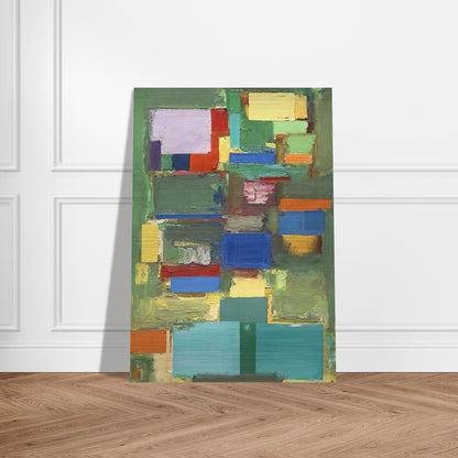 Morning Mist - Hans Hofmann Brushed Aluminum Print - 70x100 cm / 28x40 inches | Hans Hofmann Aluminum Print | Hans Hofmann Prints