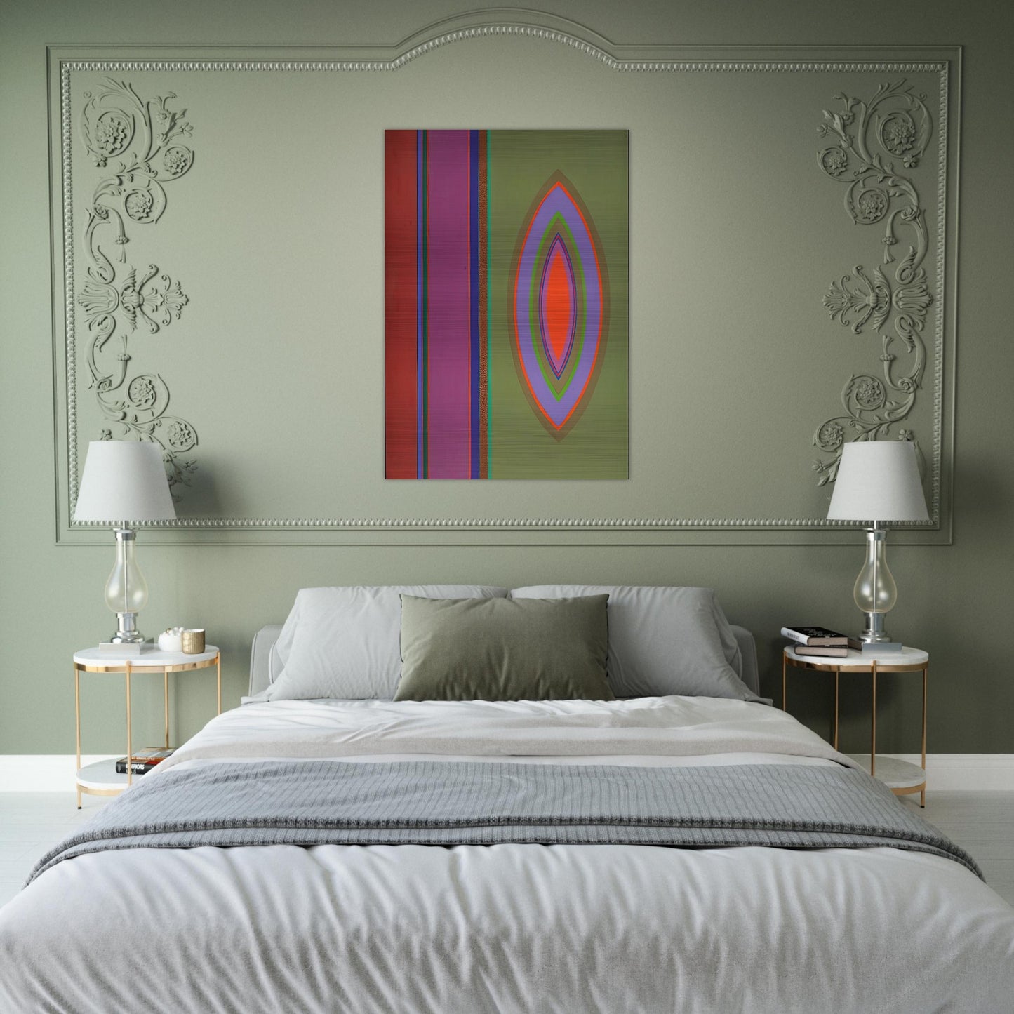 RVG - 1966 - John Ferren Brushed Aluminum Print - 70x100 cm / 28x40 inches | John Ferren Aluminum Print | John Ferren Prints