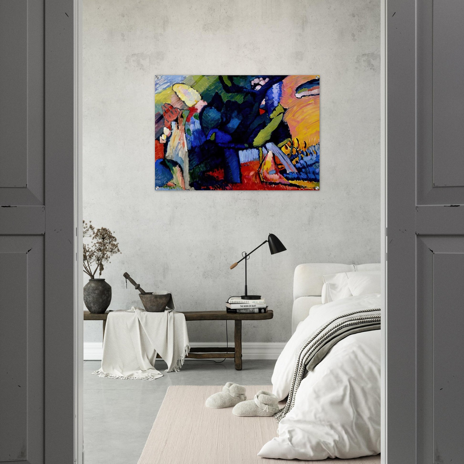 IMPROVISATION 4 1909 - Wassily Kandinsky Acrylic Print - 70x100 cm / 28x40″ inches