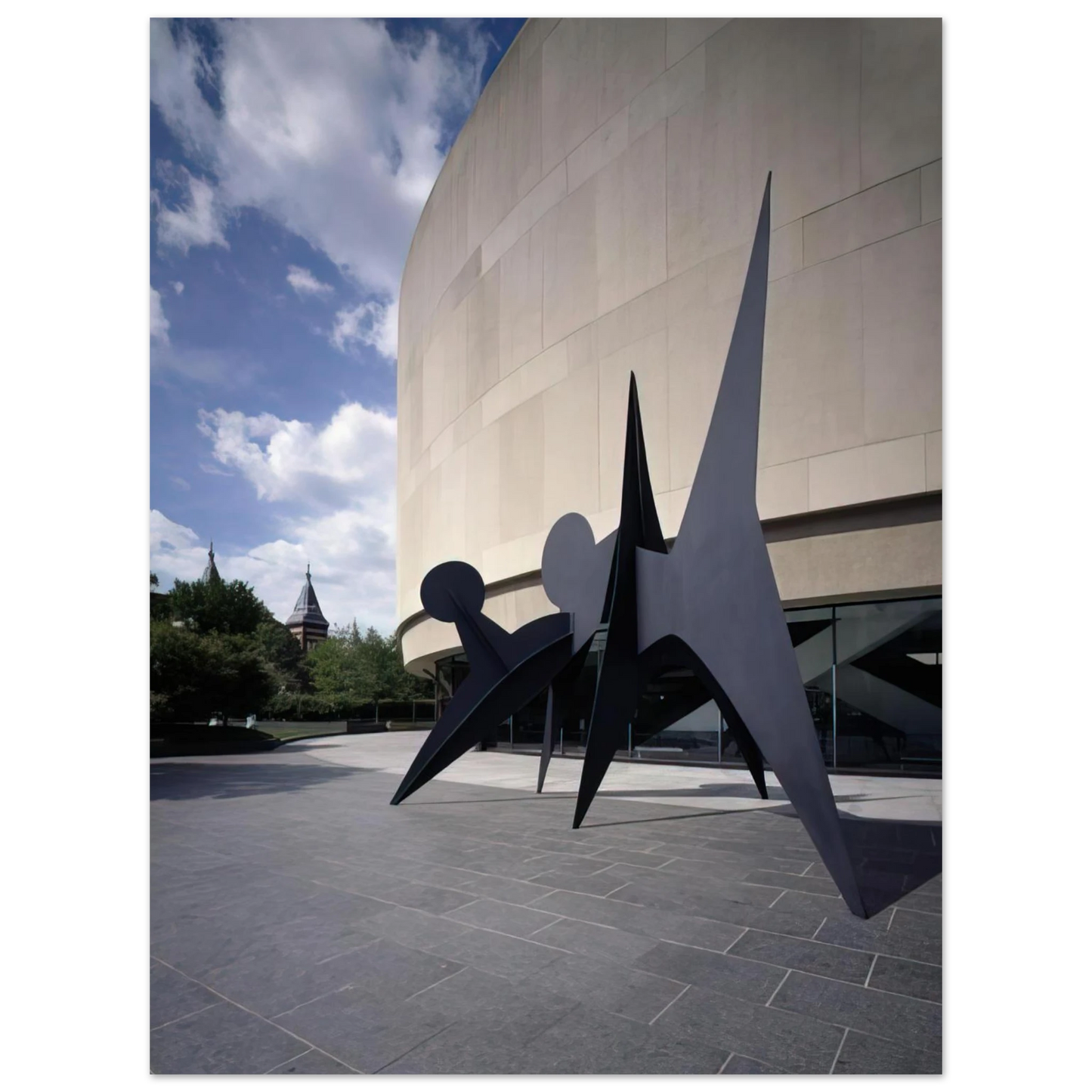 Alexander Calder - TWO DISCS 1965 Fine Art Poster