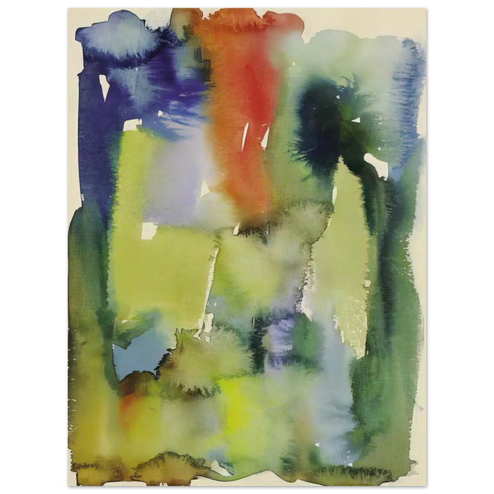 Hans Hartung - Untitled - 1922  75x100 cm / 30x40inches Fine Art Poster