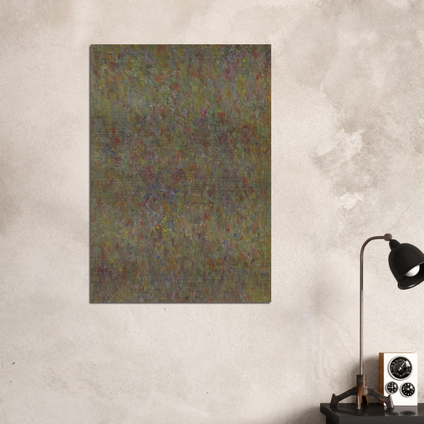 COMPOSITION 1963 - Milton Resnick Brushed Aluminum Print - 70x100 cm / 28x40 inches | Milton Resnick Aluminum Print | Milton Resnick Prints