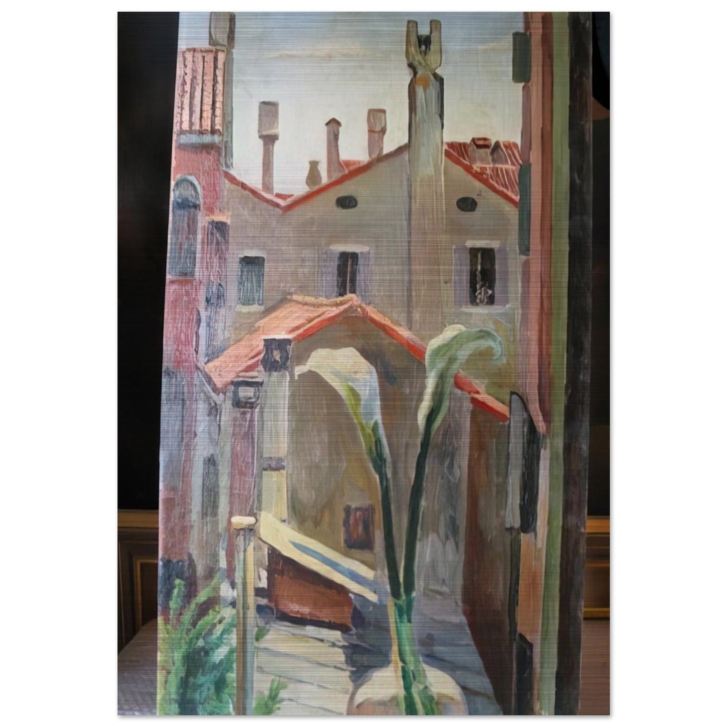 ROOFS - Vanessa Bell Brushed Aluminum Print - 70x100 cm / 28x40 inches | Vanessa Bell Aluminum Print | Vanessa Bell Prints