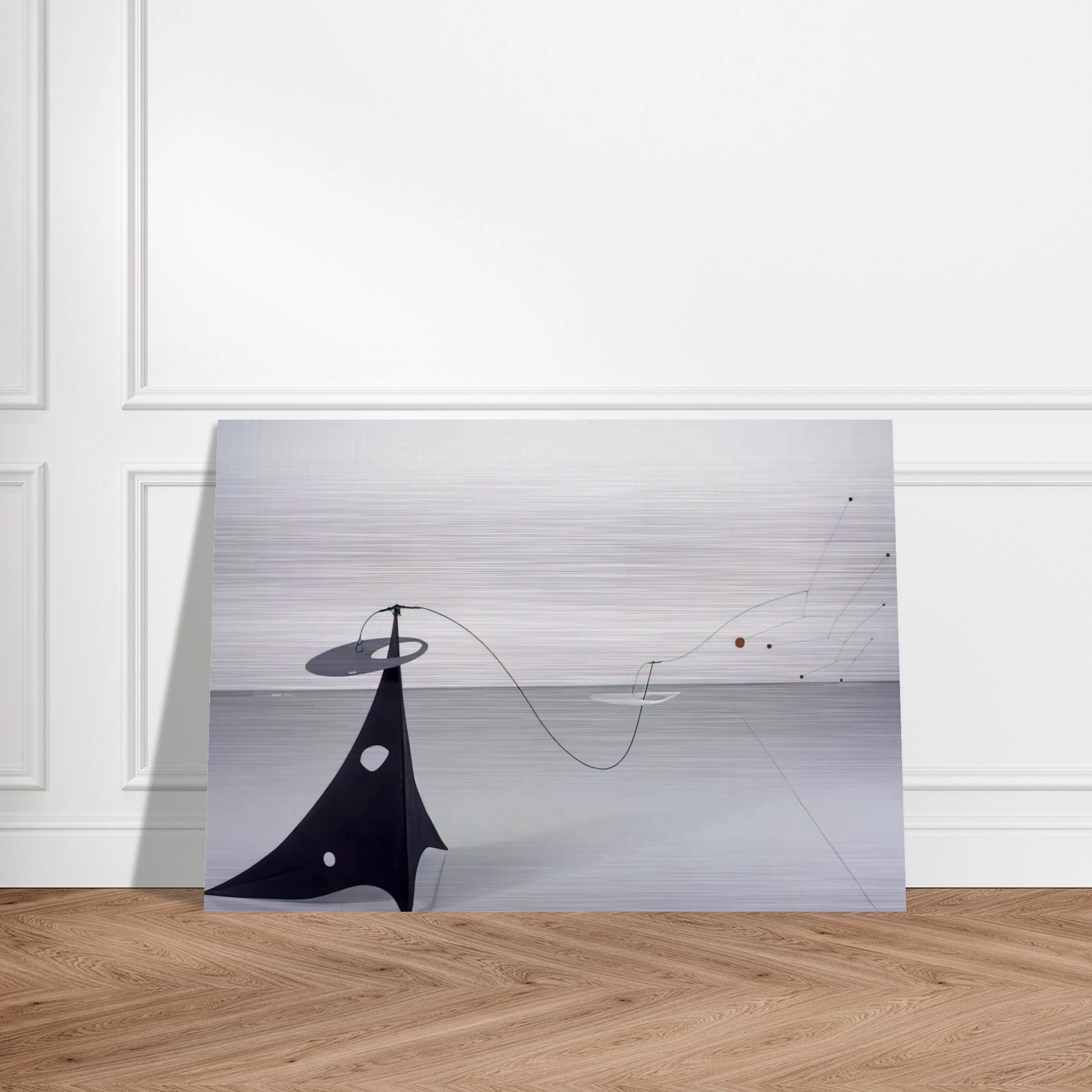 PARASITE 1947 - Alexander Calder Brushed Aluminum Print - 70x100 cm / 28x40 inches | Alexander Calder Aluminum Print | Alexander Calder Prints