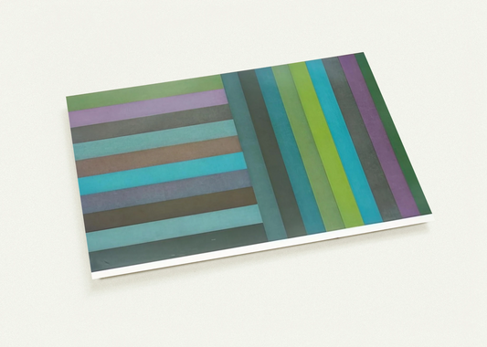 Horizontal Colour Bands and Vertical Colour Bands I By Sol LeWitt Pack of 10 Post Cards | Sol LeWitt Post Cards | A6 (10.5 x 14.8 cm) - 4.1 x 5.8 inches