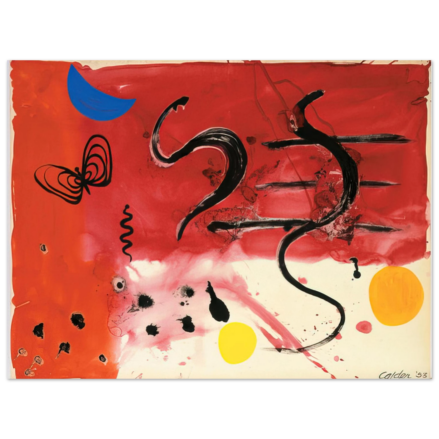 Alexander Calder - UNTITLED 1953 Fine Art Poster