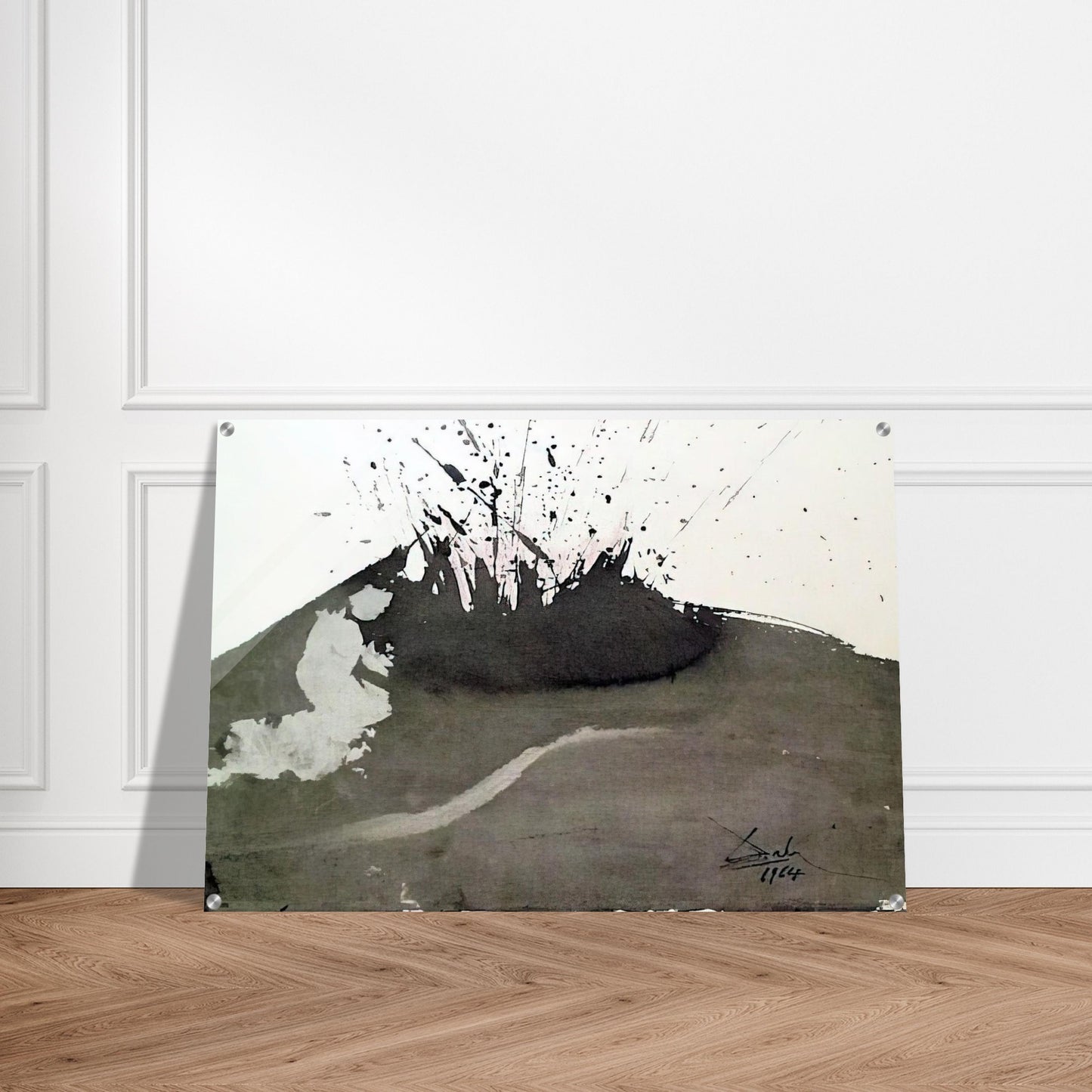ANGELUS EXCUSSIT FLAMMAMIGNIS DANIEL 3 23 1967 - Salvador Dali Acrylic Print - 70x100 cm / 28x40″ inches | Salvador Dali Wall Art | Salvador Dali Prints