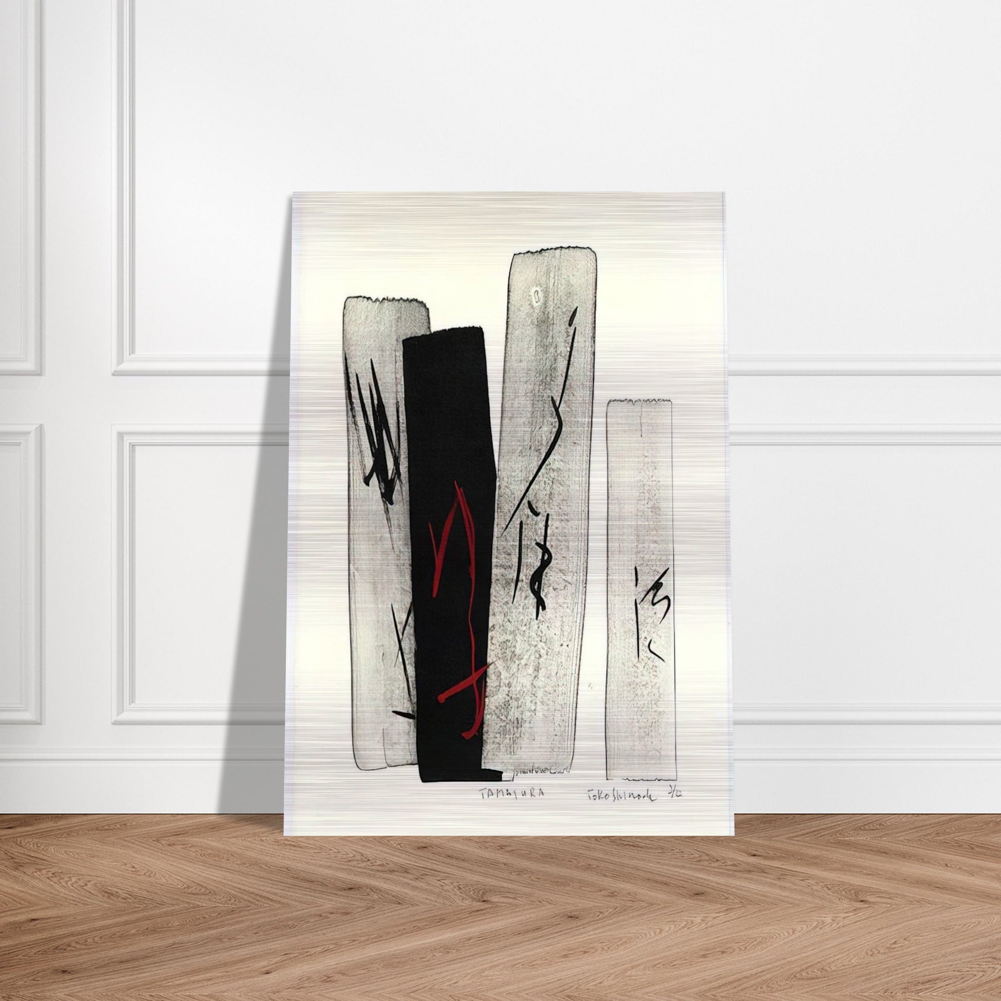 Tamayura - 1996 - Toko Shinoda Brushed Aluminum Print - 70x100 cm / 28x40 inches | Toko Shinoda Aluminum Print | Toko Shinoda Prints
