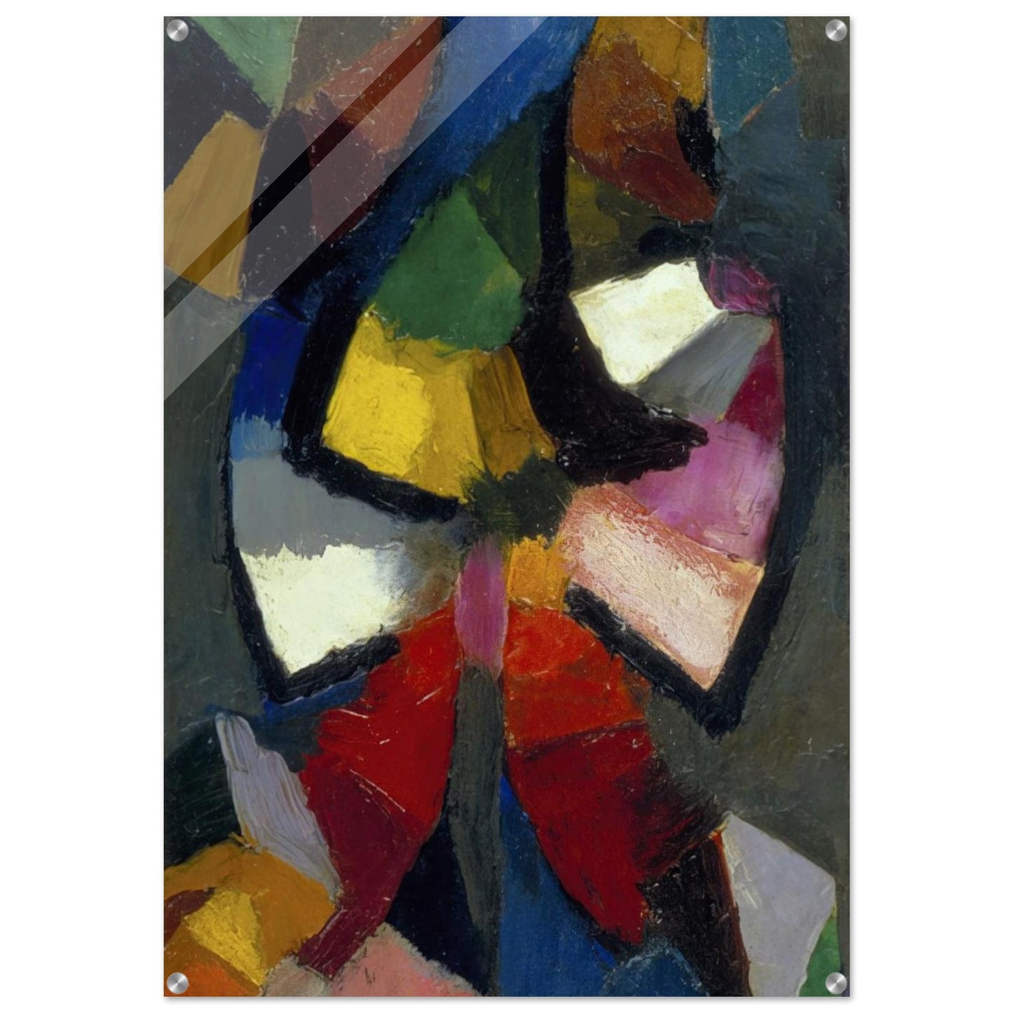 Synchromy No. 6 - 1914 - Morgan Russell Acrylic Print - 70x100 cm / 28x40″ inches | Morgan Russell Wall Art | Morgan Russell Prints