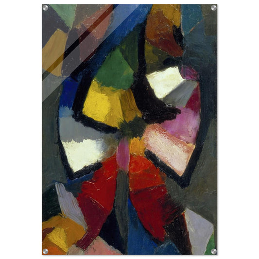 Synchromy No. 6 - 1914 - Morgan Russell Acrylic Print - 70x100 cm / 28x40″ inches | Morgan Russell Wall Art | Morgan Russell Prints