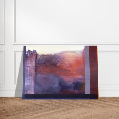 Rose's Painting - 1986 - Ronnie Landfield Brushed Aluminum Print - 70x100 cm / 28x40 inches | Ronnie Landfield Aluminum Print | Ronnie Landfield Prints