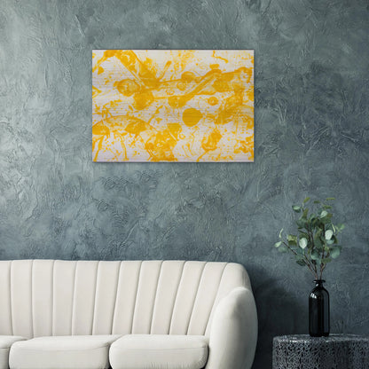 Beaudelaire - Sam Francis Brushed Aluminum Print - 70x100 cm / 28x40 inches | Sam Francis Aluminum Print | Sam Francis Prints