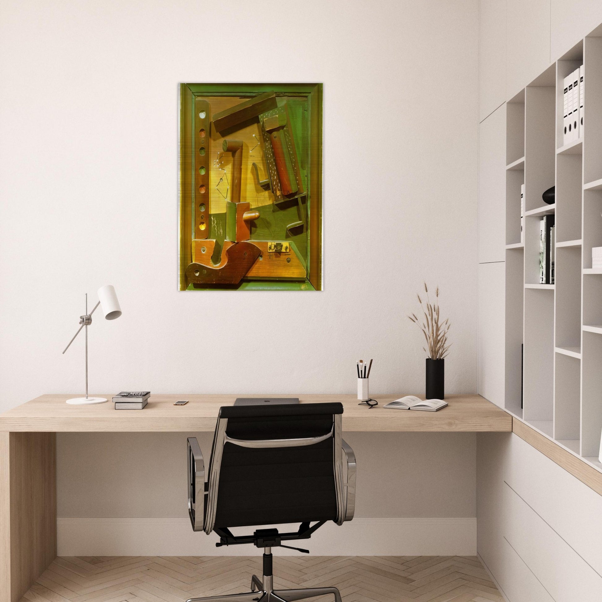 Fruit of a Long Experience - Max Ernst Brushed Aluminum Print - 70x100 cm / 28x40 inches | Max Ernst Aluminum Print | Max Ernst Prints
