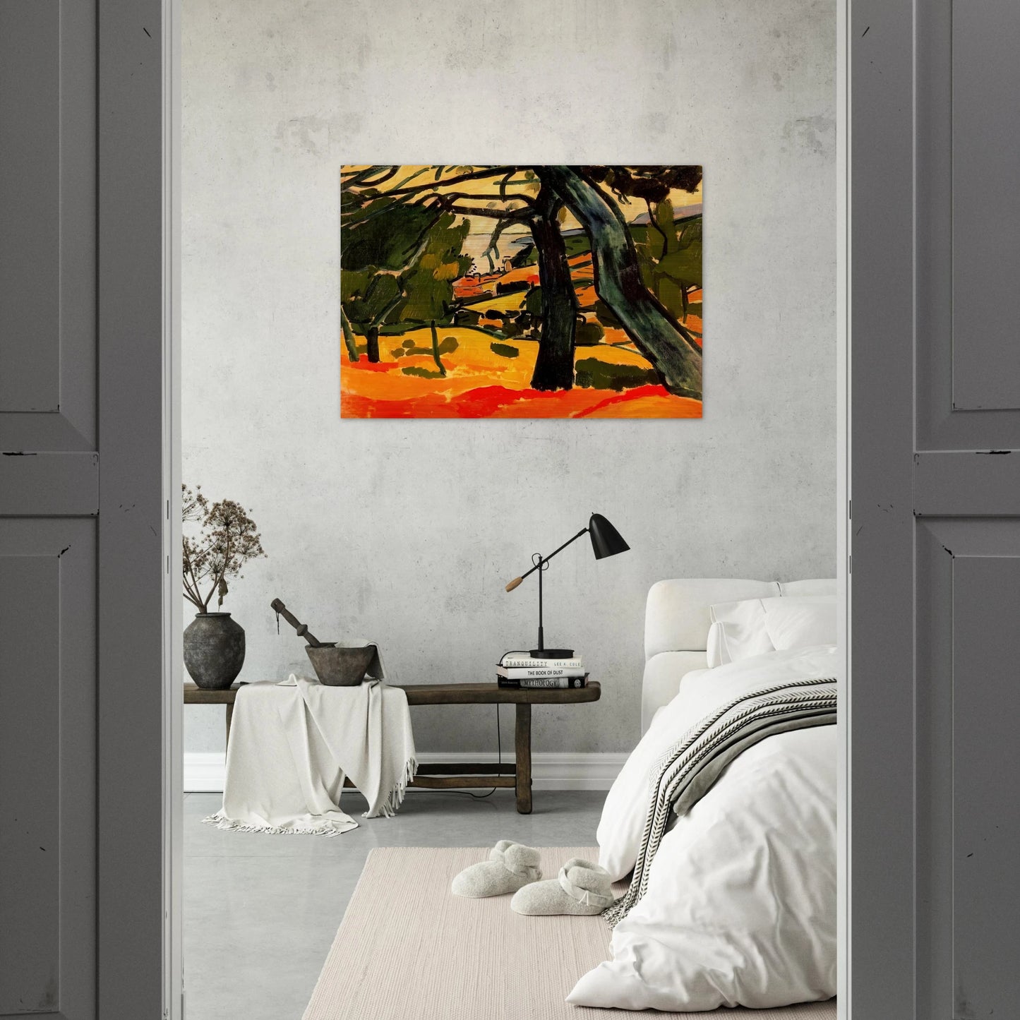 LANDSCAPE 1907 1 - Andre Derain Brushed Aluminum Print - 70x100 cm / 28x40 inches | Andre Derain Aluminum Print | Andre Derain Prints