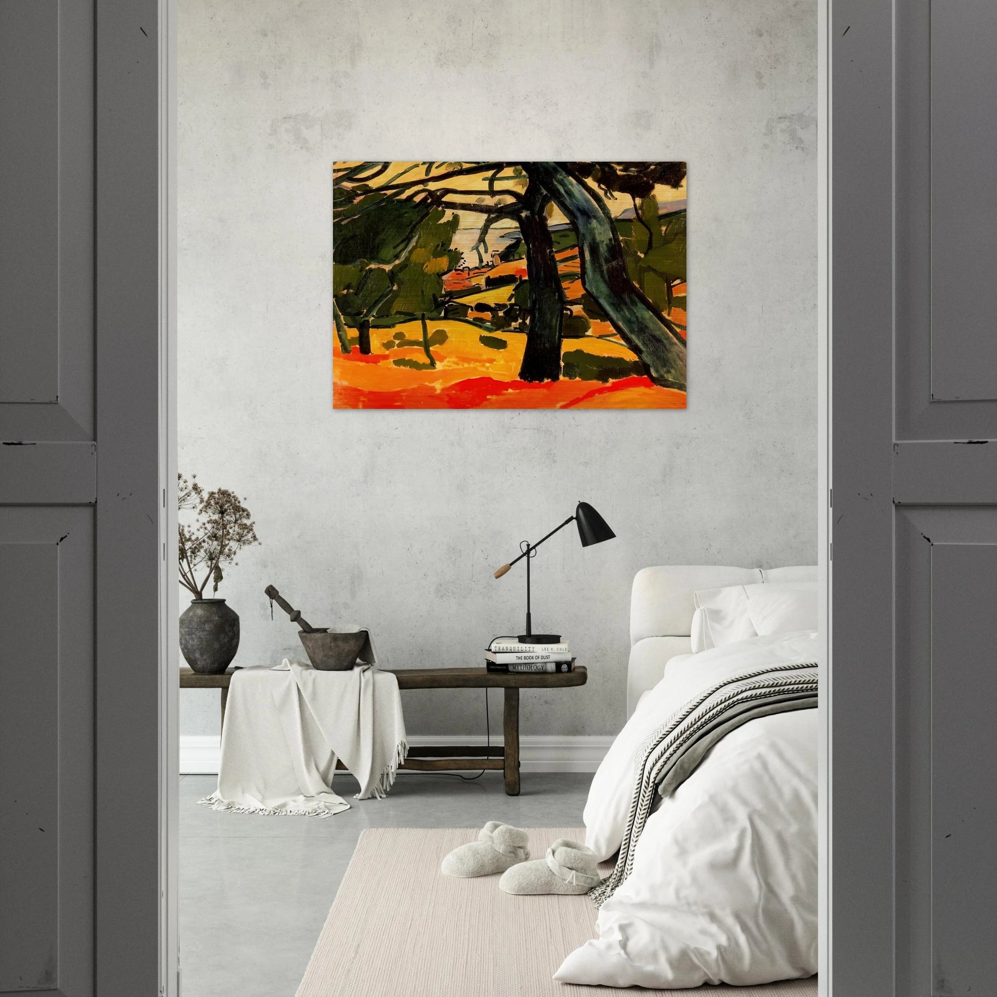 LANDSCAPE 1907 1 - Andre Derain Brushed Aluminum Print - 70x100 cm / 28x40 inches | Andre Derain Aluminum Print | Andre Derain Prints