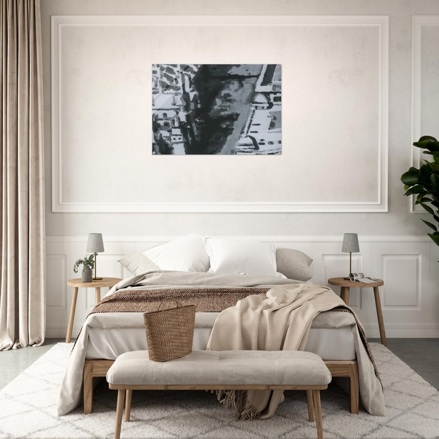 TOWNSCAPE M7 1968 - Gerhard Richter Acrylic Print - 70x100 cm / 28x40″ inches