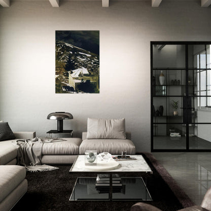 WOLF MOON 1975 - Andrew Wyeth Brushed Aluminum Print - 70x100 cm / 28x40 inches | Andrew Wyeth Aluminum Print | Andrew Wyeth Prints