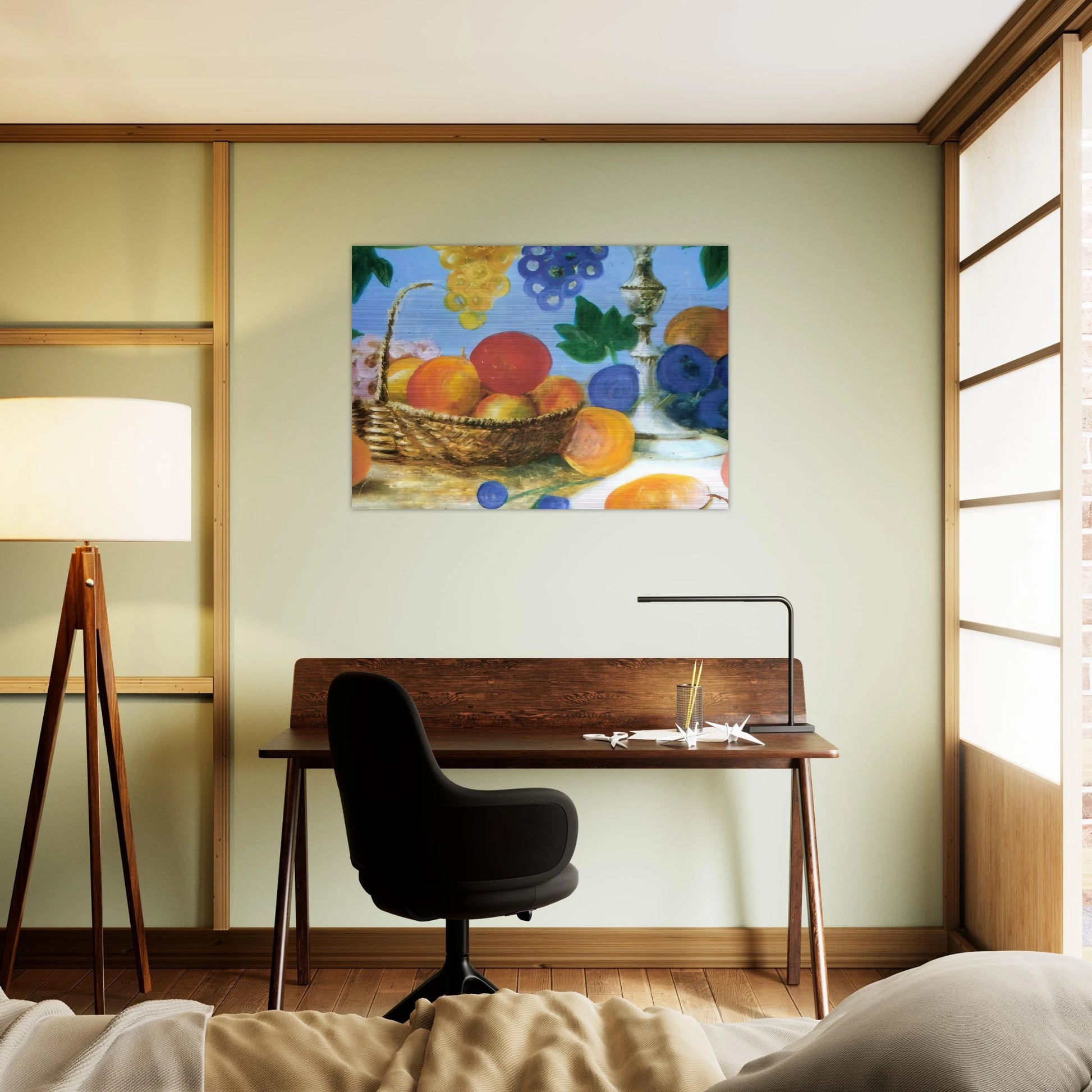 Still Life - Tarsila do Amaral Brushed Aluminum Print - 70x100 cm / 28x40 inches | Tarsila do Amaral Aluminum Print | Tarsila do Amaral Prints