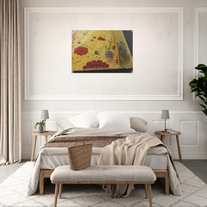 La Maja con Bandolina - 1907  Rome, Italy - Pablo Picasso Acrylic Print - 70x100 cm / 28x40″ inches