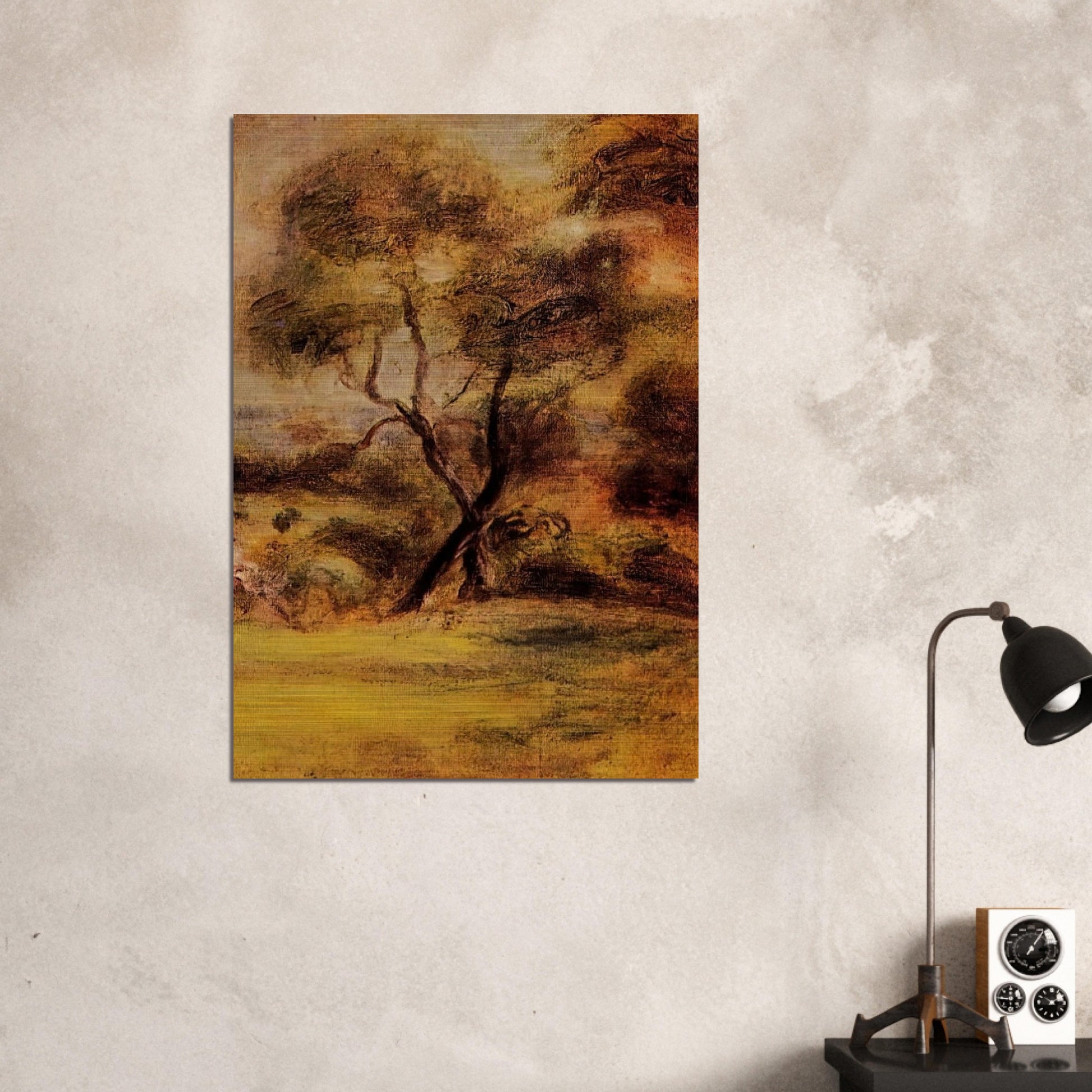 A Walk by the Sea - Pierre-Auguste Renoir Brushed Aluminum Print - 70x100 cm / 28x40 inches | Pierre-Auguste Renoir Aluminum Print | Pierre-Auguste Renoir Prints