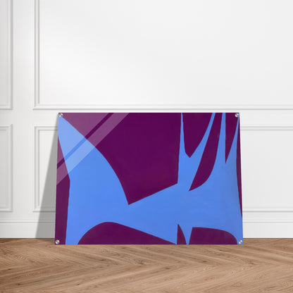 Magical Space Forms - 1951 - Lorser Feitelson Acrylic Print - 70x100 cm / 28x40″ inches