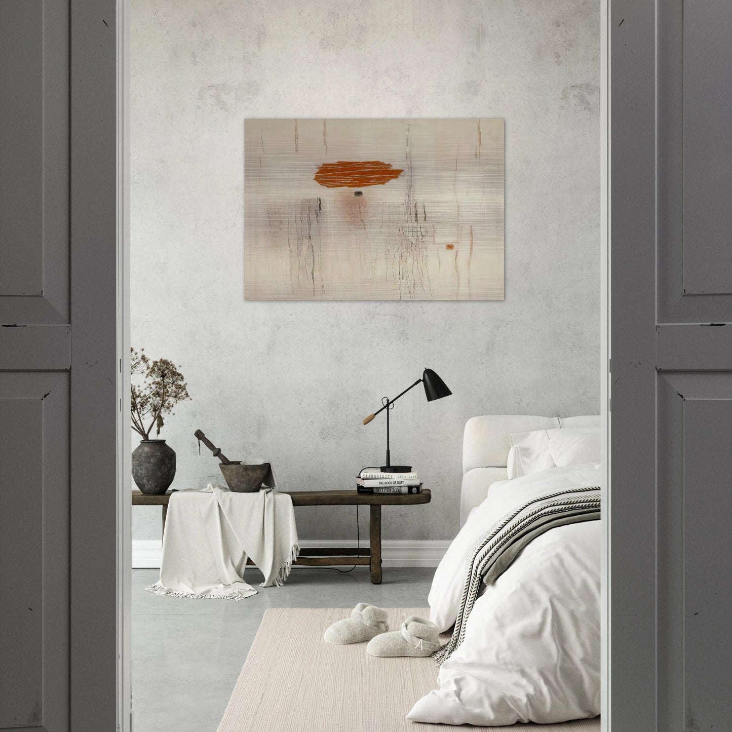 Racconto n. 2 - 1955 - Bice Lazzari Brushed Aluminum Print - 70x100 cm / 28x40 inches | Bice Lazzari Aluminum Print | Bice Lazzari Prints