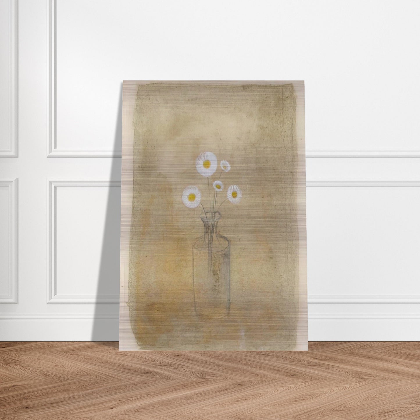 Bouquet for Mary Lea - 1957 - Morris Graves Brushed Aluminum Print - 70x100 cm / 28x40 inches | Morris Graves Aluminum Print | Morris Graves Prints