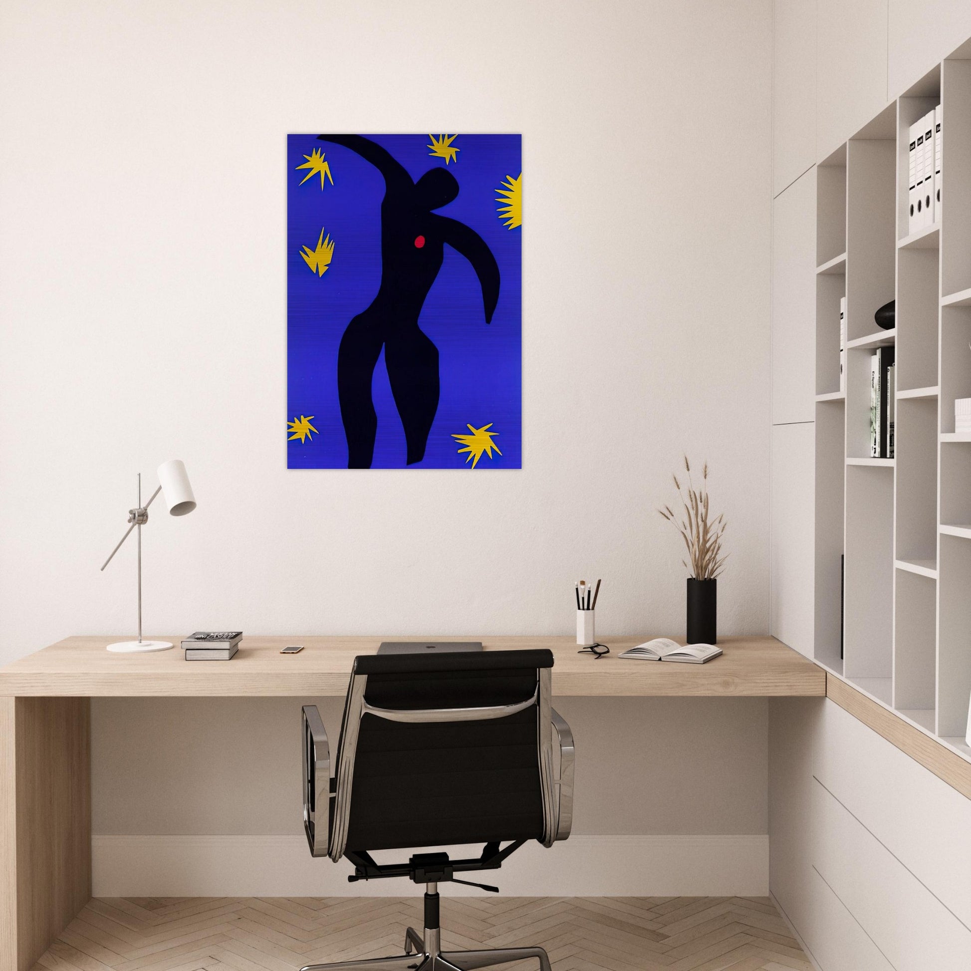 ICARUS 1944 - Henri Matisse Brushed Aluminum Print - 70x100 cm / 28x40 inches | Henri Matisse Aluminum Print | Henri Matisse Prints