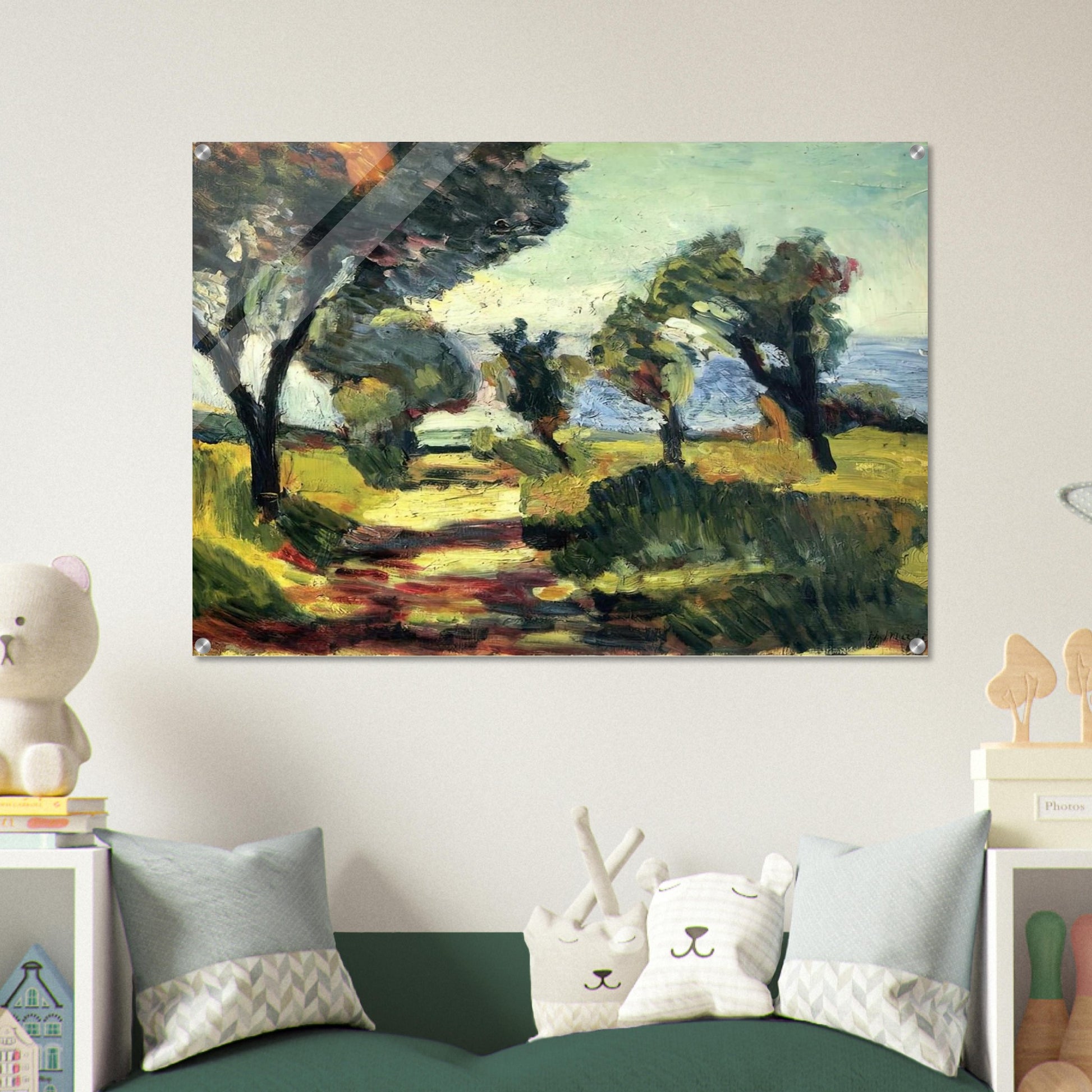 OLIVE TREES 1898 - Henri Matisse Acrylic Print - 70x100 cm / 28x40″ inches