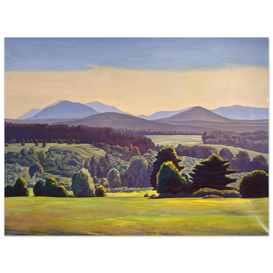 Rockwell Kent - Summer Day. Asgaard  75x100 cm / 30x40inches Fine Art Poster