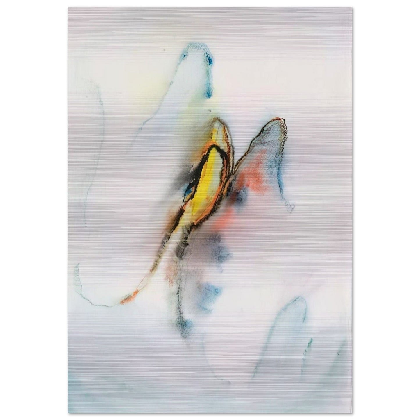 UNTITLED 2 - Henri Michaux Brushed Aluminum Print - 70x100 cm / 28x40 inches | Henri Michaux Aluminum Print | Henri Michaux Prints