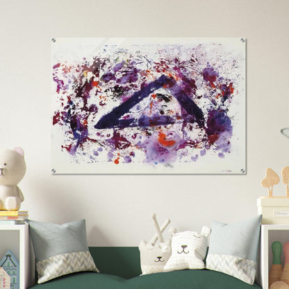 Untitled  SF220S  - Sam Francis Acrylic Print - 70x100 cm / 28x40″ inches