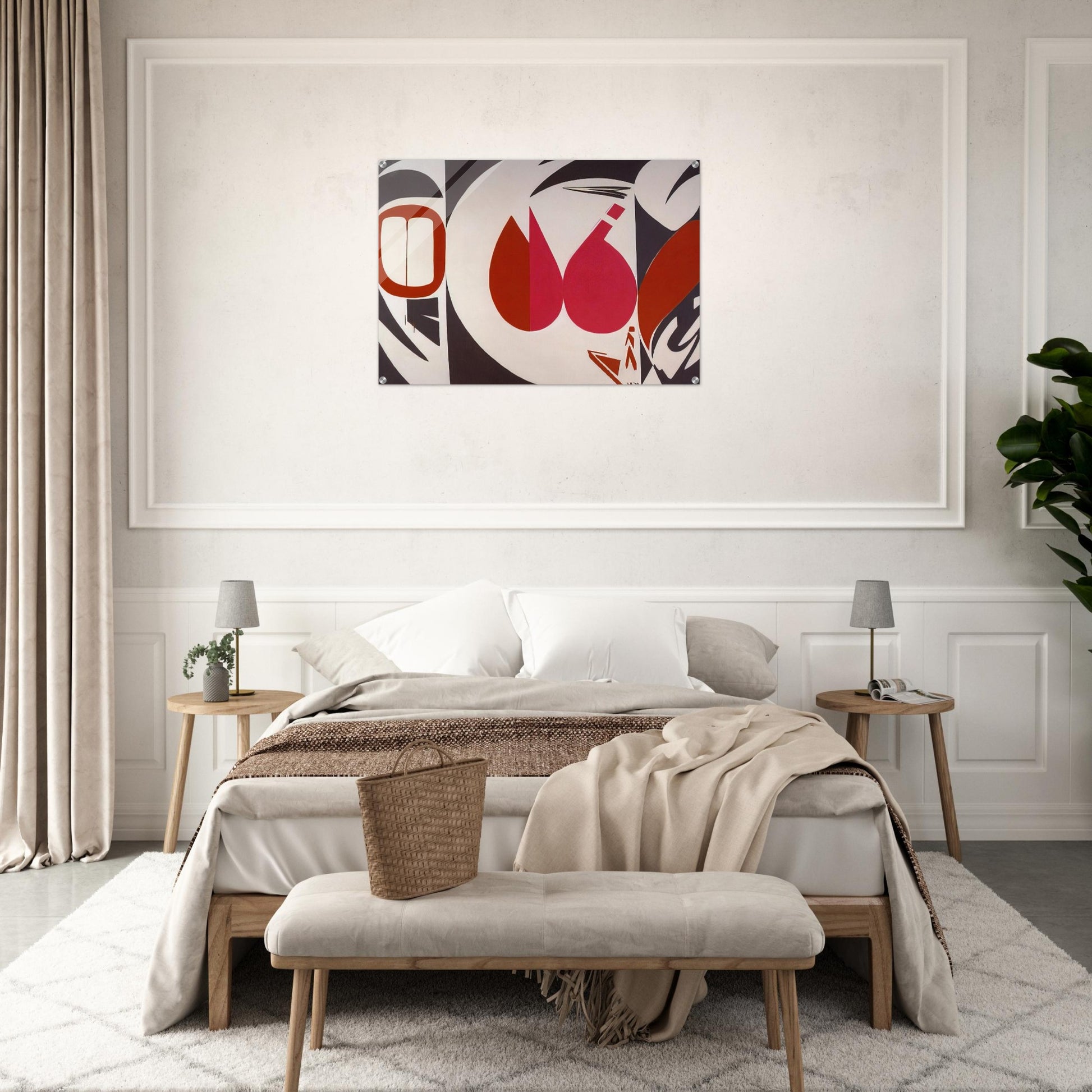 Mysteries - Lee Krasner Acrylic Print - 70x100 cm / 28x40″ inches