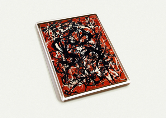 FREE FORM 1946 By Jackson Pollock Pack of 10 Post Cards | Jackson Pollock Post Cards | A6 (10.5 x 14.8 cm) - 4.1 x 5.8 inches