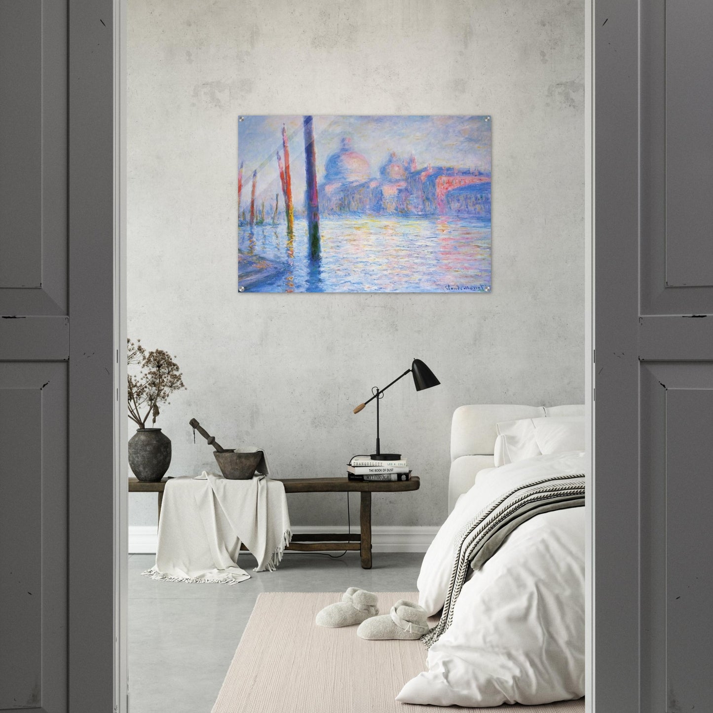 The Grand Canal 02 - claude monet Acrylic Print - 70x100 cm / 28x40″ inches