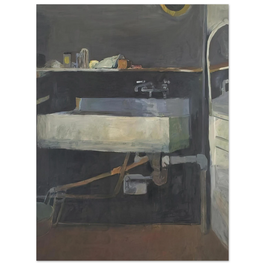 Richard Diebenkorn - Corner of Studio Ã¢â‚¬â€œ Sink  75x100 cm / 30x40inches Fine Art Poster