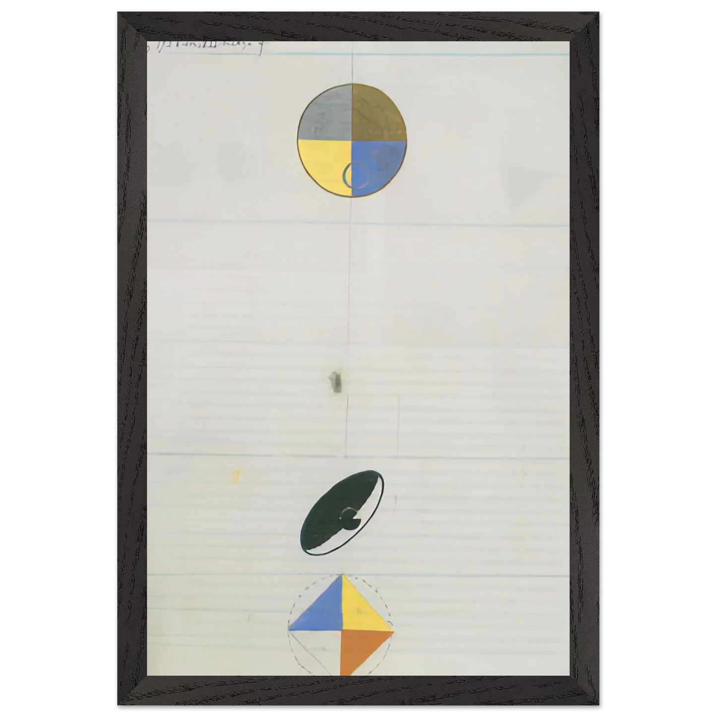 Hilma af Klint - SERIES NO VII NO 3F 1920 Wall art - 40x50 cm / 16x20 inches - Fine Art Poster - -