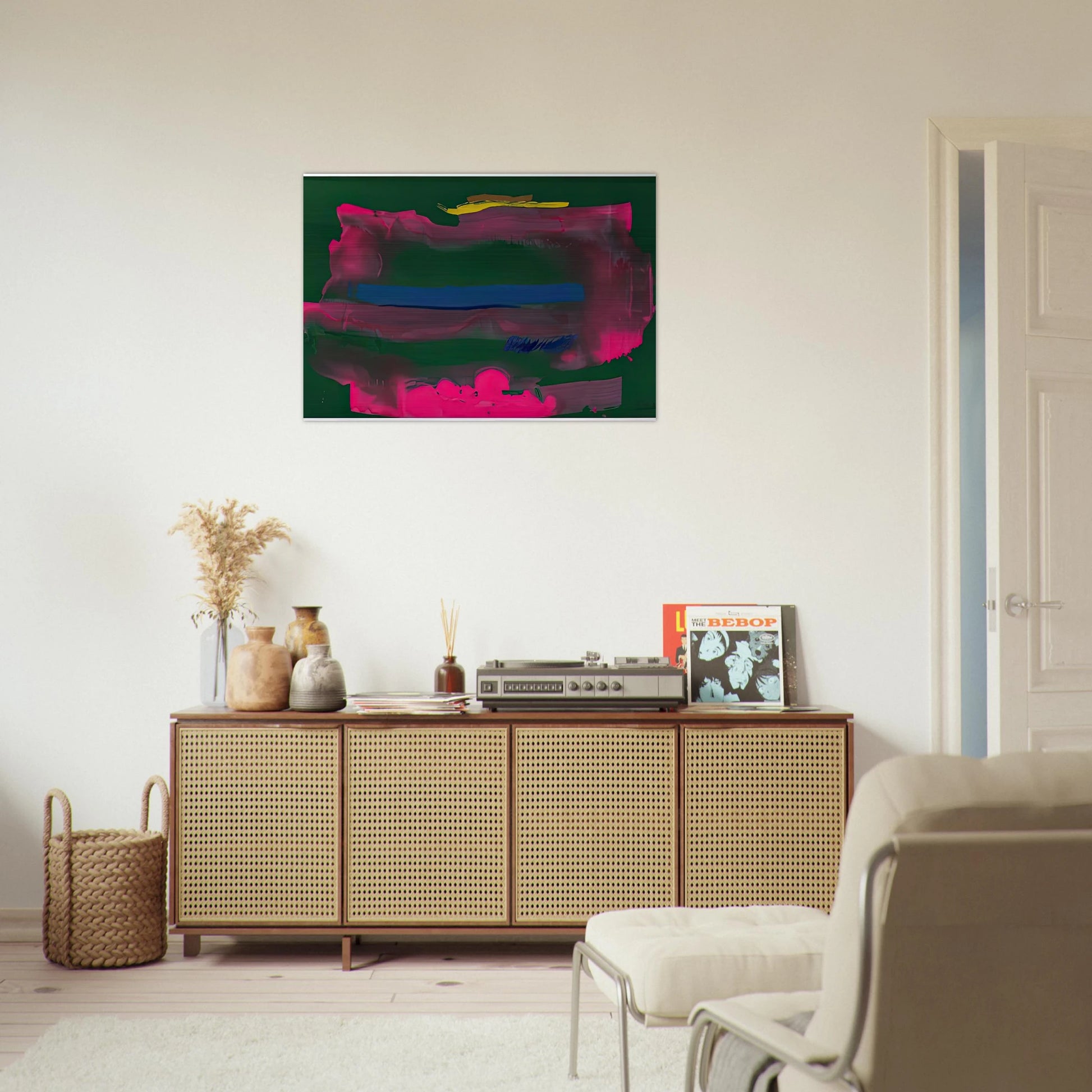 Reef, 1991- - Helen Frankenthaler Brushed Aluminum Print - 70x100 cm / 28x40 inches | Helen Frankenthaler Aluminum Print | Helen Frankenthaler Prints