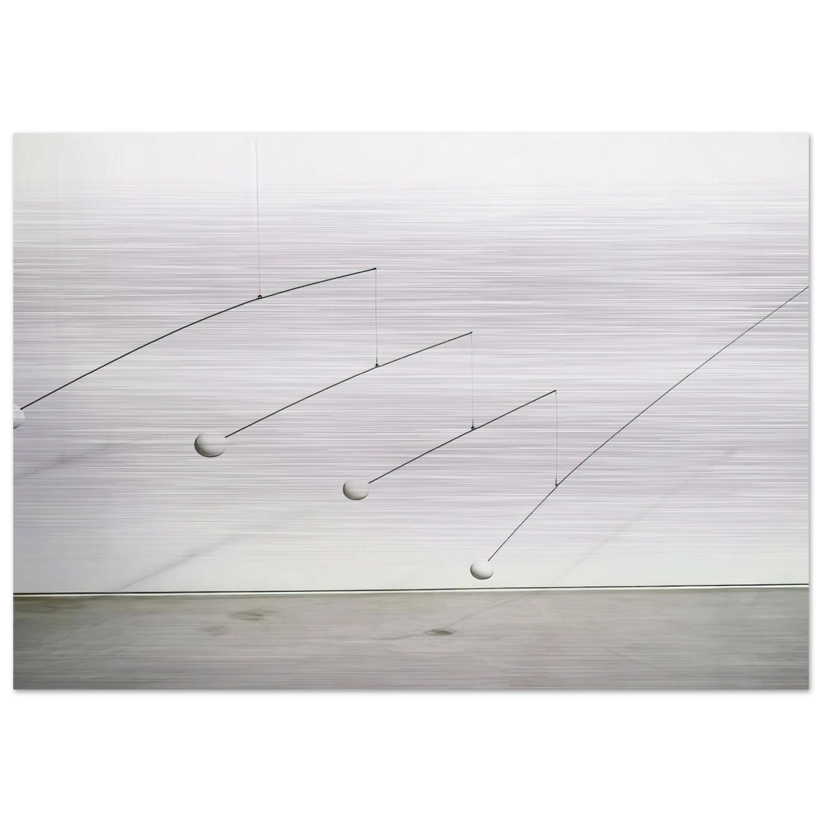UNTITLED 1932 2 - Alexander Calder Brushed Aluminum Print - 70x100 cm / 28x40 inches | Alexander Calder Aluminum Print | Alexander Calder Prints