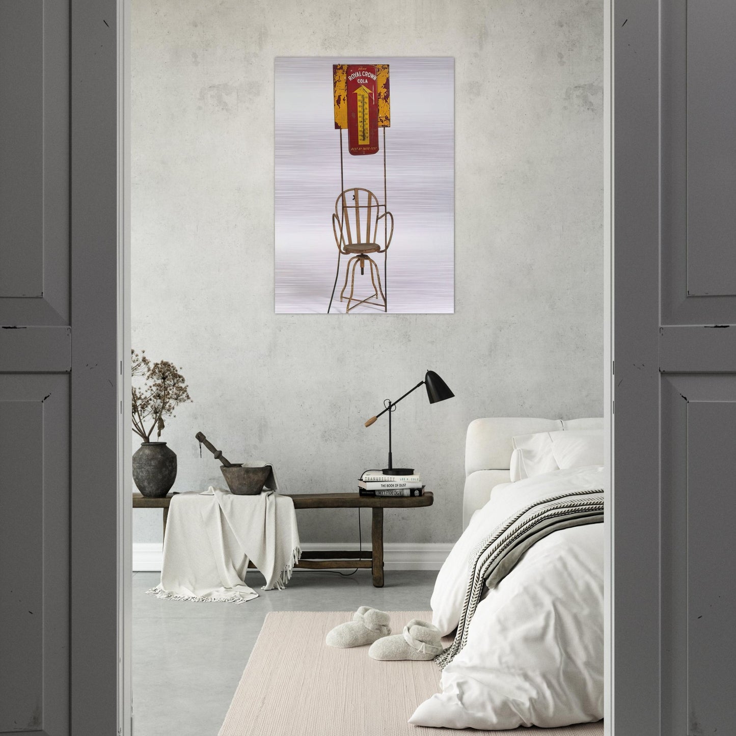 UNTITLED KABAL AMERICAN ZEPHYR 1983 - Robert Rauschenberg Brushed Aluminum Print - 70x100 cm / 28x40 inches | Robert Rauschenberg Aluminum Print | Robert Rauschenberg Prints