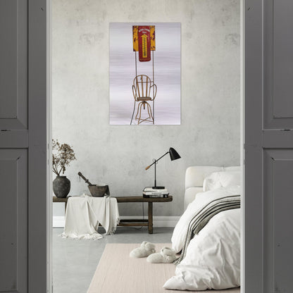 UNTITLED KABAL AMERICAN ZEPHYR 1983 - Robert Rauschenberg Brushed Aluminum Print - 70x100 cm / 28x40 inches | Robert Rauschenberg Aluminum Print | Robert Rauschenberg Prints