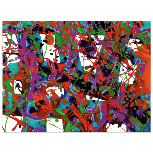 Sam Francis - Untitled  SFP94-23  SF94-036   75x100 cm / 30x40inches Fine Art Poster