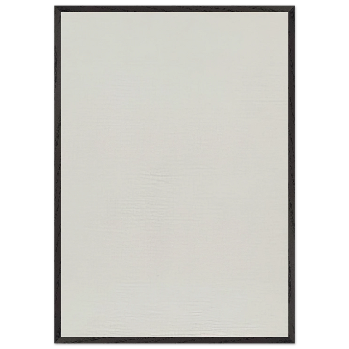 Twin - Robert Ryman 70x100 cm / 28x40 inches Framed Art Print – Black Wooden Frame
