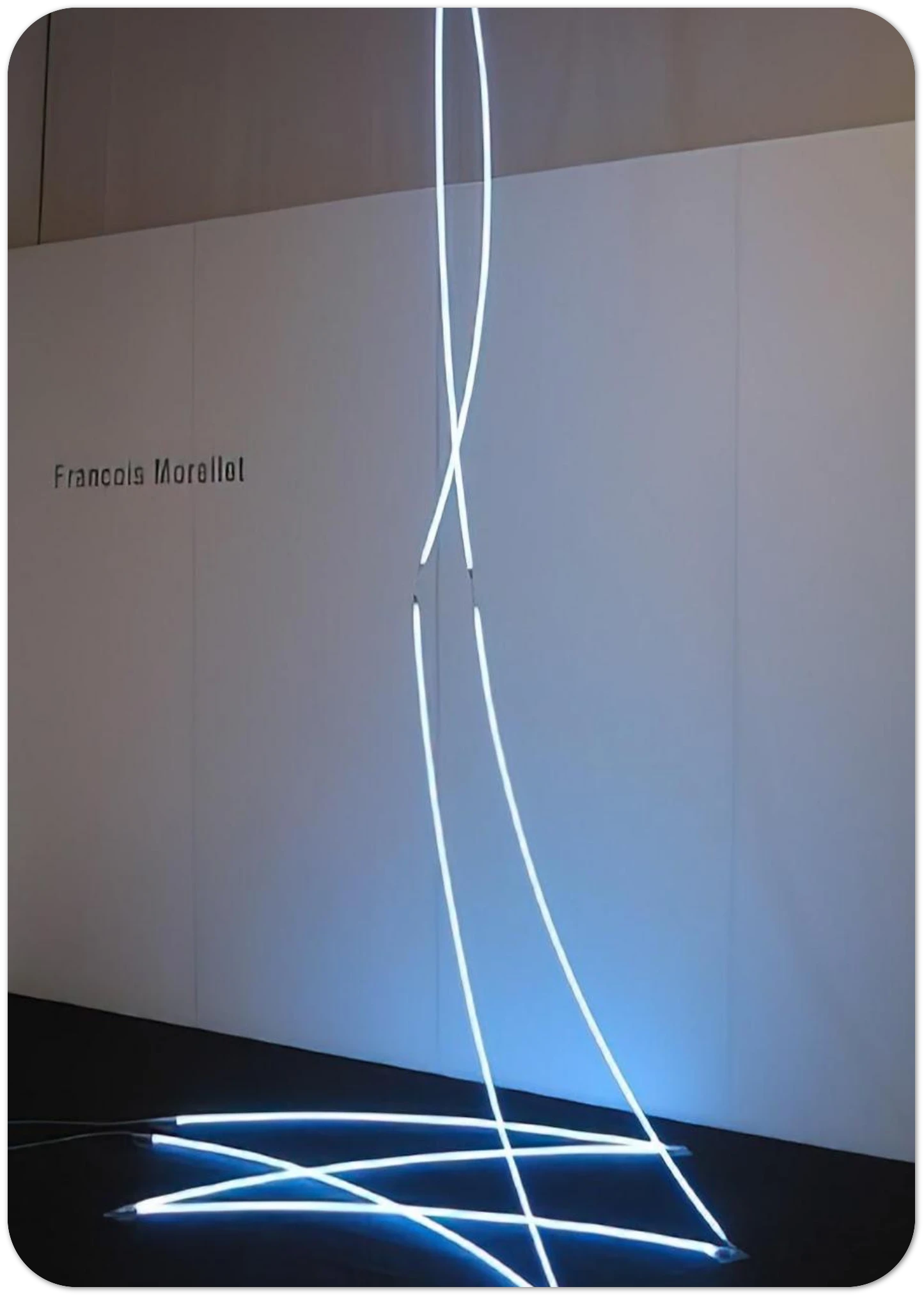 Lamentable Despicable - 2008 By Francois Morellet Pack of 10 Post Cards | Francois Morellet Post Cards | A6 (10.5 x 14.8 cm) - 4.1 x 5.8 inches